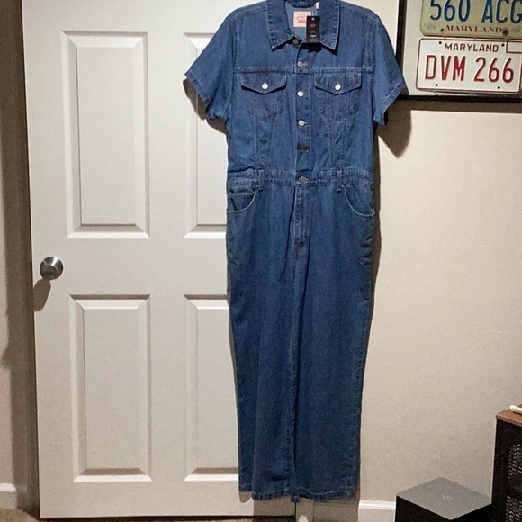 Levi's Pants - Levi’s Lightweight Denim Utility Jumpsuit - Size XL